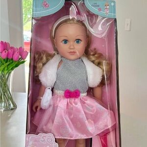 My Life As Hello Kitty 50th Anniversary Doll Pink Dress 18” Walmart Exclusive